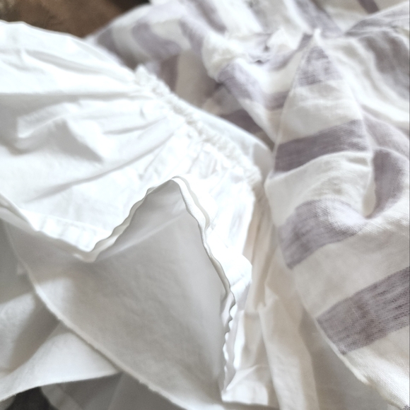 NICHOLAS & BEAR STRIPED DRESS WITH RUFFLED HEM LINING. SIZE 2Y - Picture 4 of 5